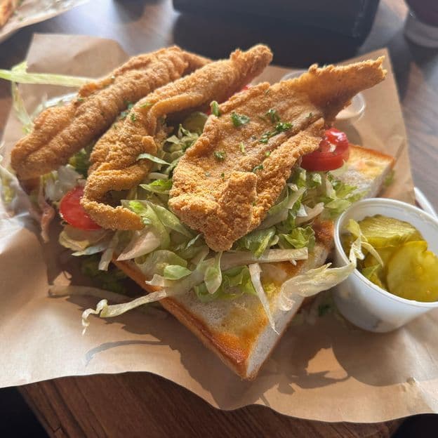 Fried Catfish Po Boy